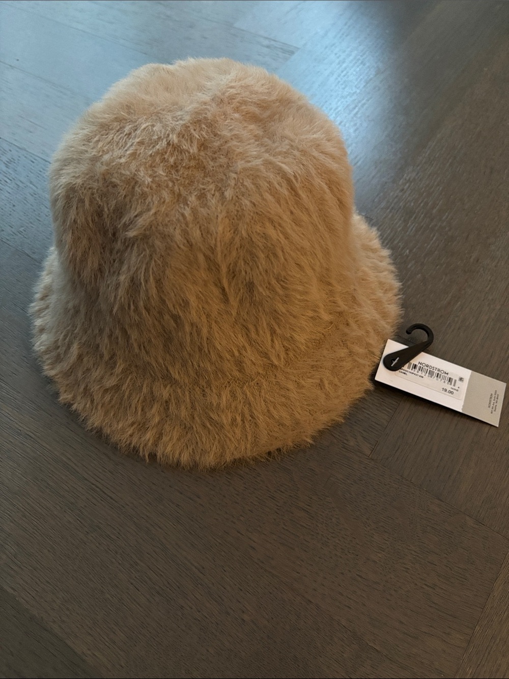 Nordstrom fuzzy bucket Hat - Camel/Tan